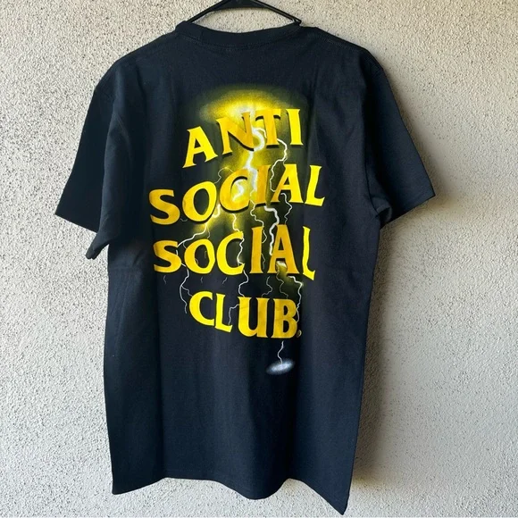 人気話題！ANTI SOCIAL SOCIAL CLUB TWISTER TEE BLACK Buy Anti Social Social Club Twister Tee 'Black' - 0657
